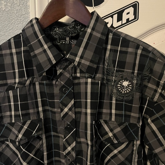 Micros Y2K button up - Picture 2 of 7